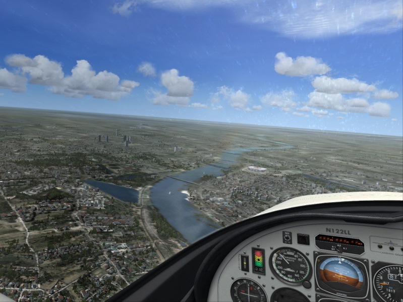 zarys rzeki w dali rozmazany, ale za to narodowy pojawił się.